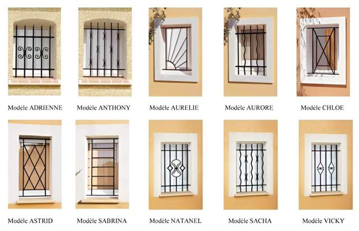 Grilles de Fenêtre Île-de-France